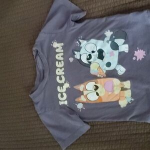 Toddler short sleeve Bluey shirt